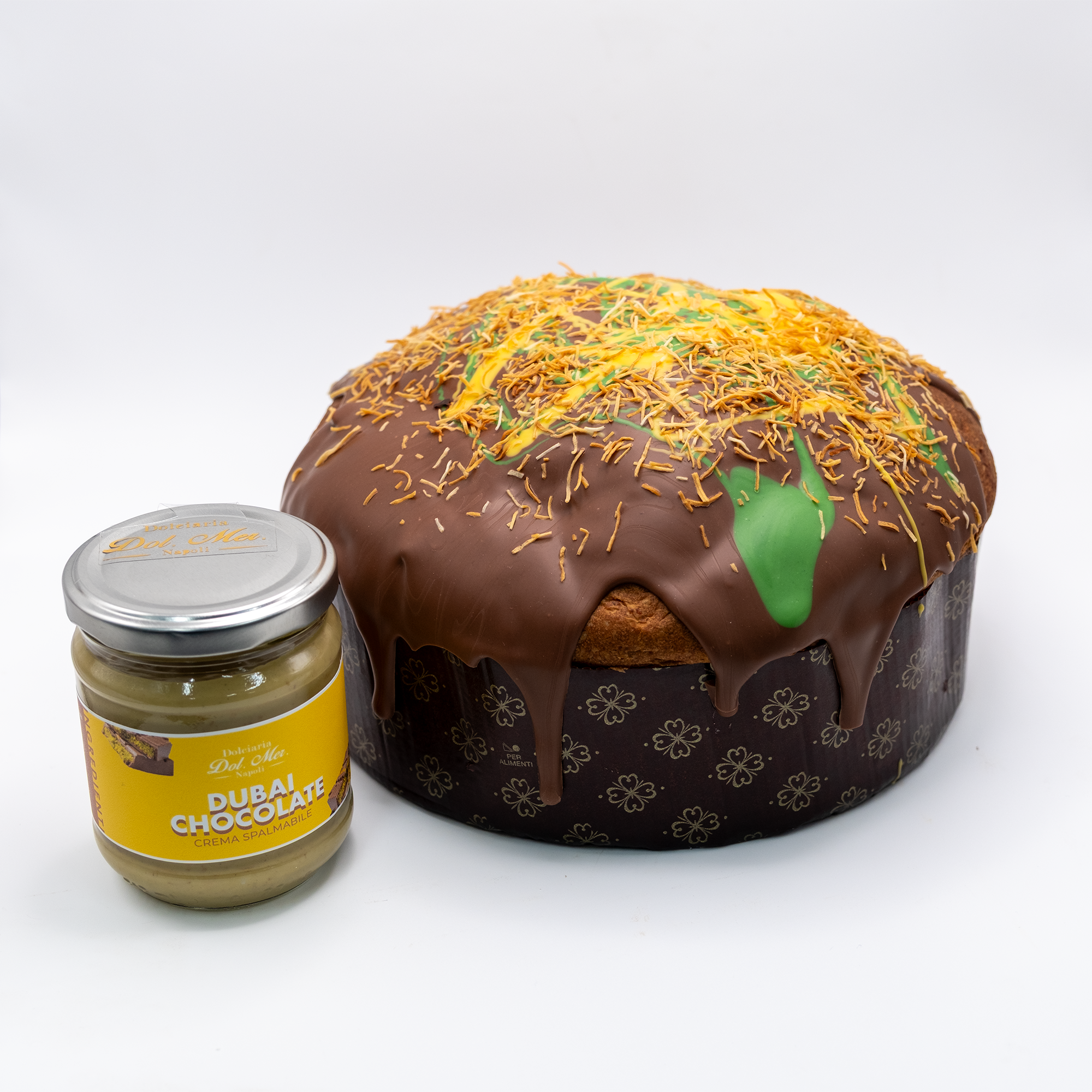 Panettone Dubai chocolate