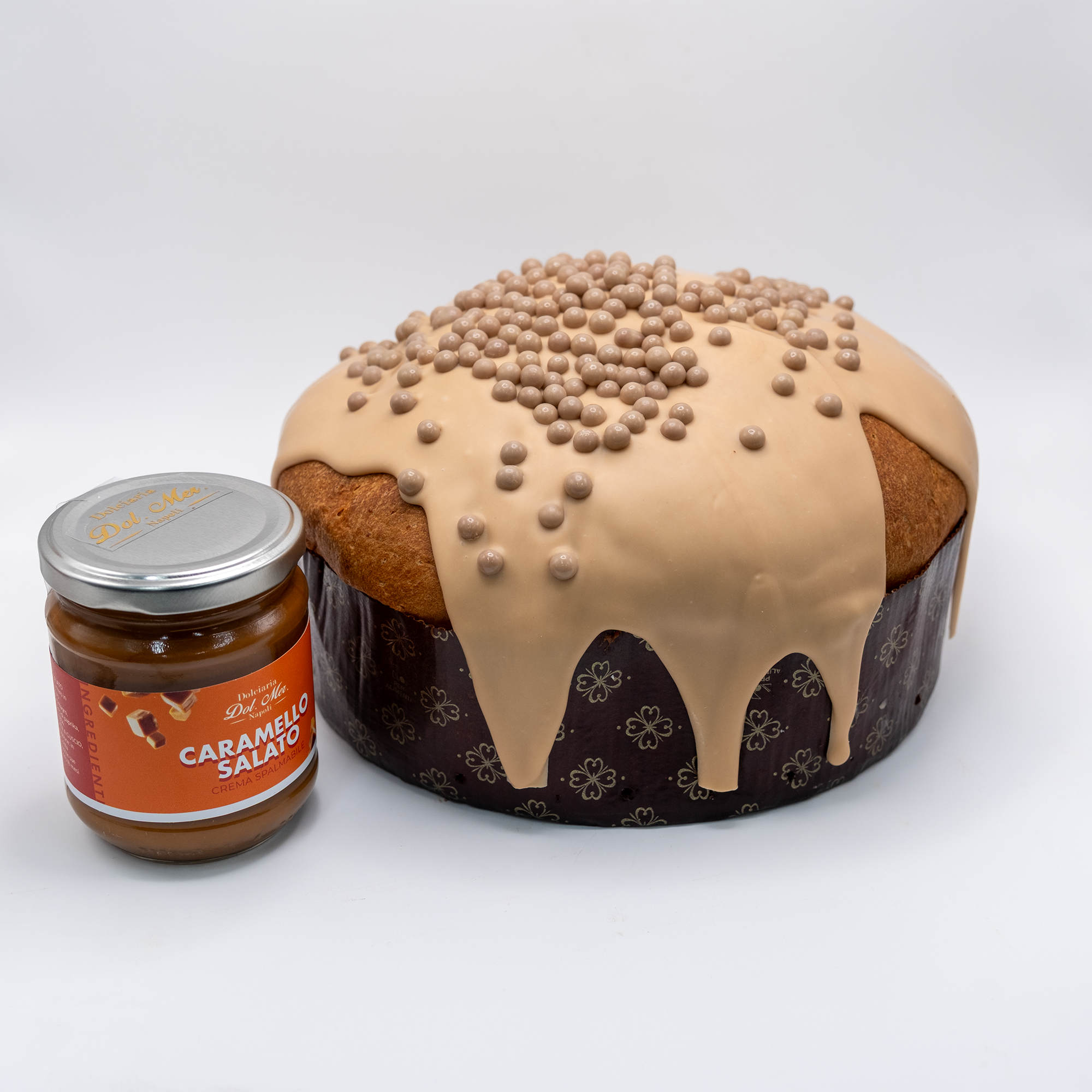 Panettone caramello salato