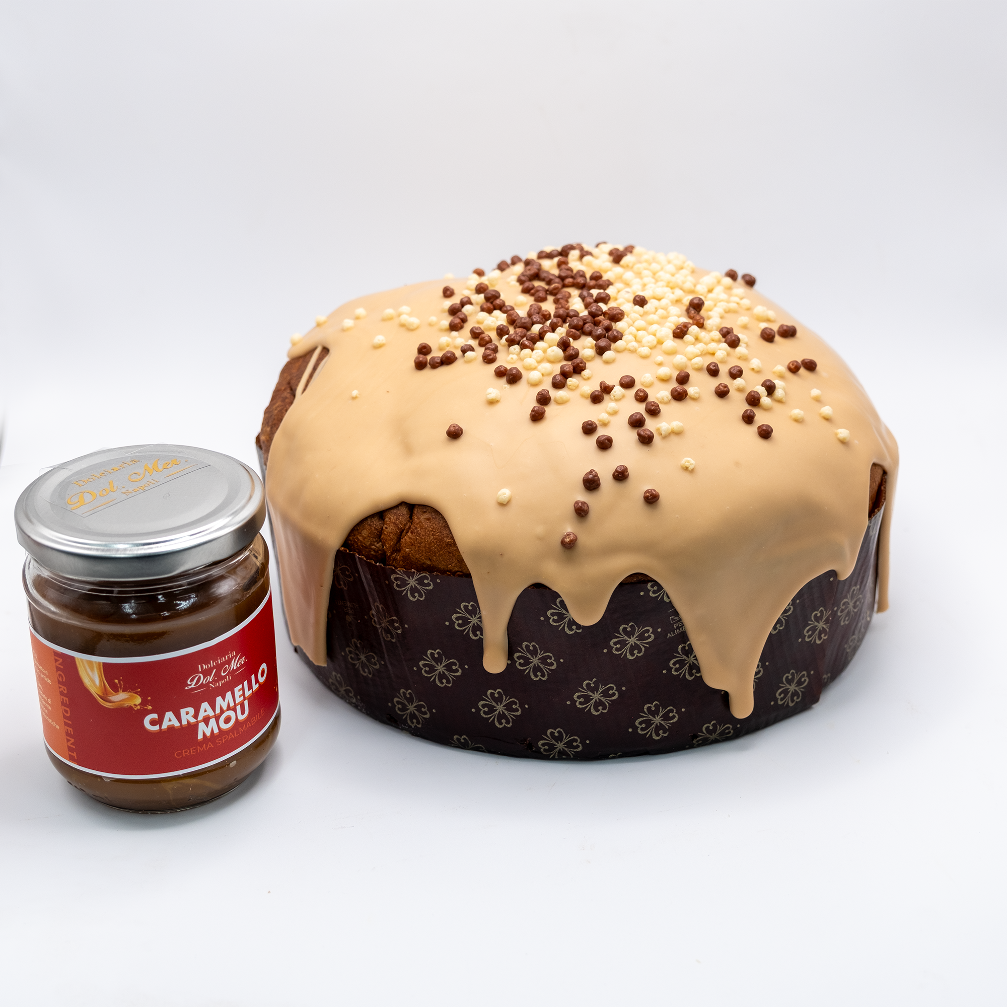 Panettone caramello mou