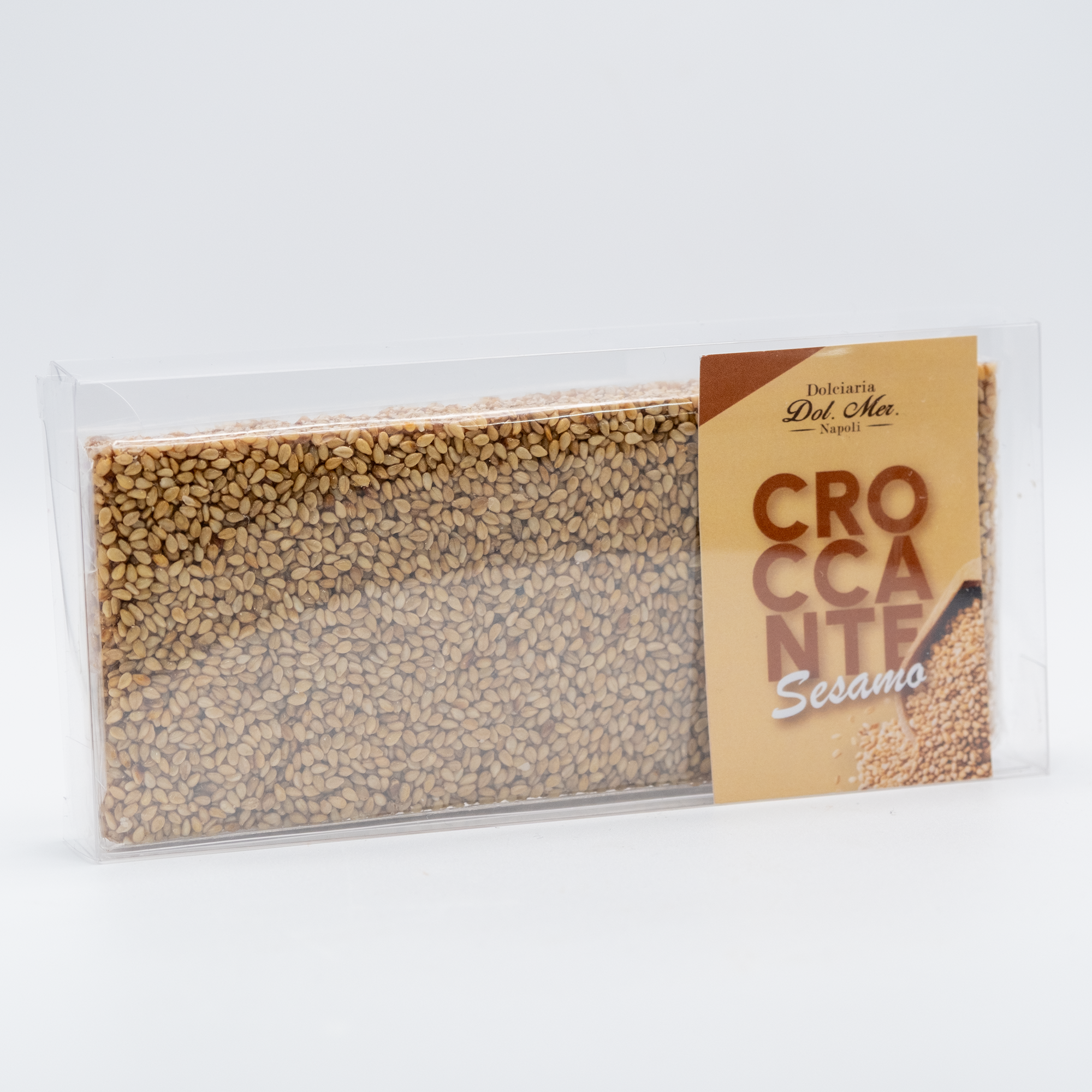 Barretta torrone croccante al sesamo