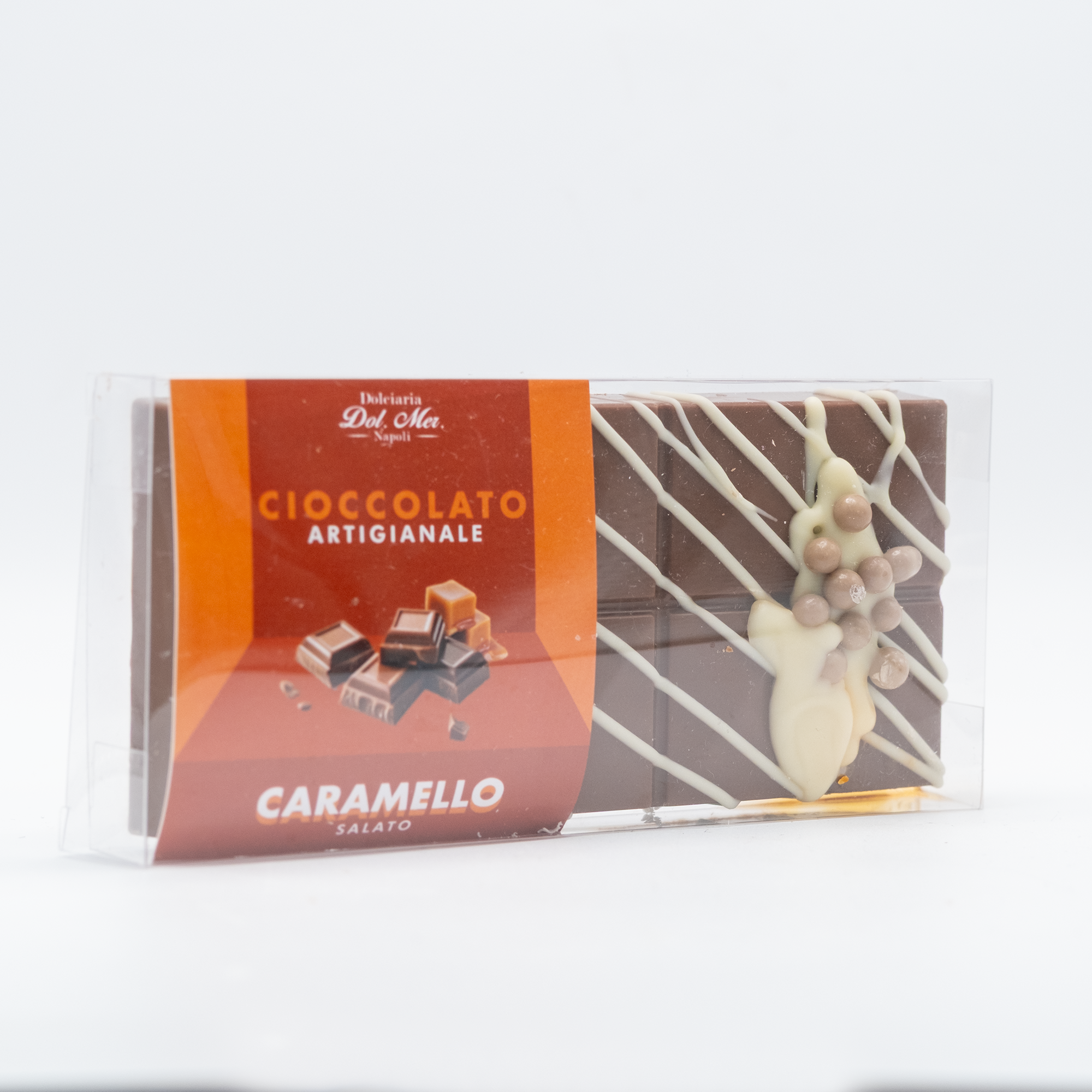 Barretta ripiena caramello salato