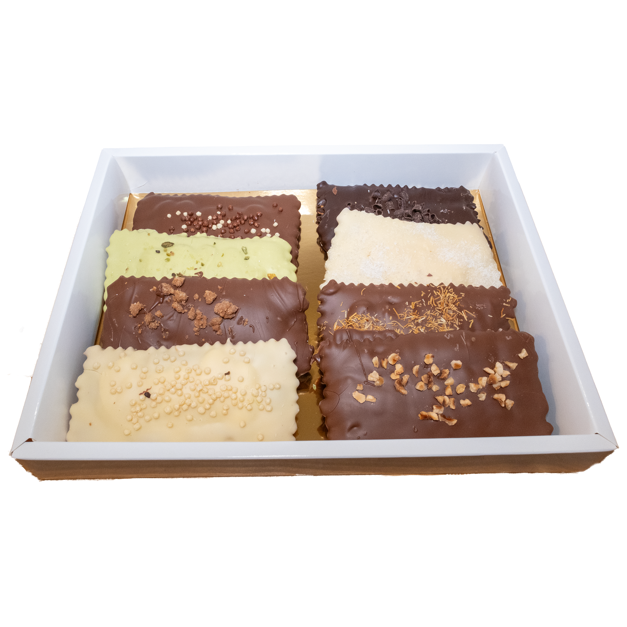 Box chiacchiere ripiene